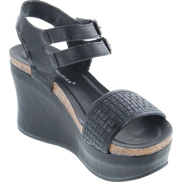 Pierre Dumas Hester-12 Black Womens sandals 11 NEW - Picture 7 of 8